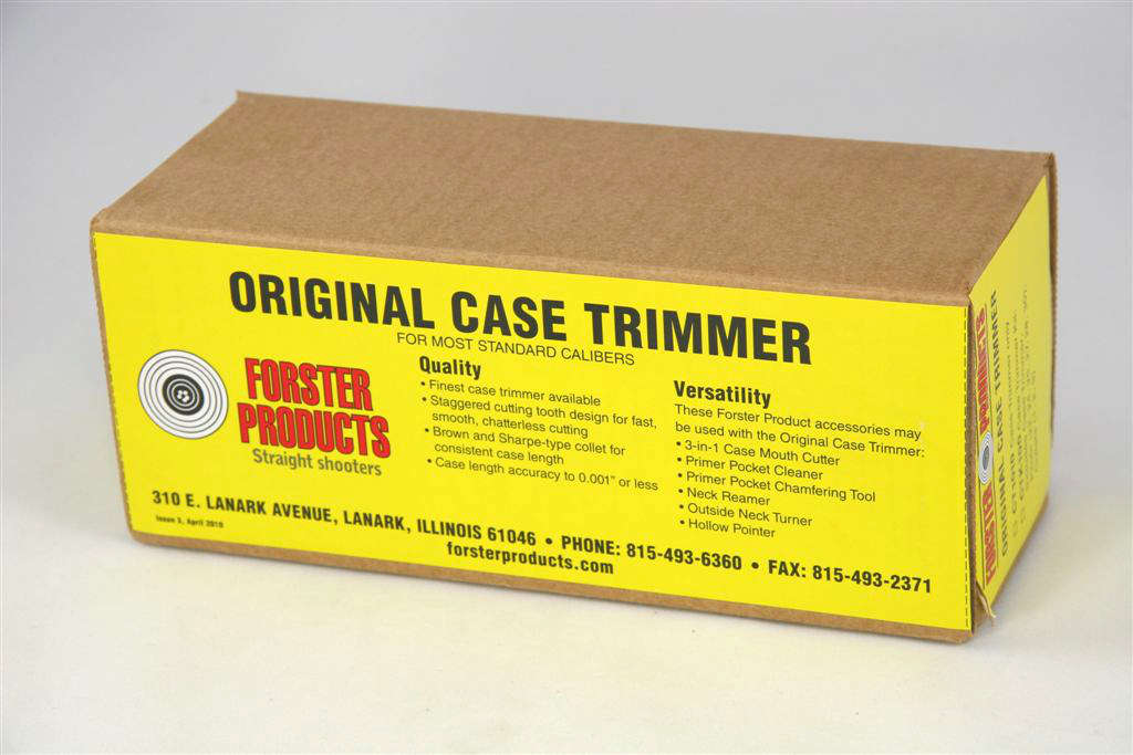 Forster Original Case Trimmer Collets #1, #2, #3, and #4